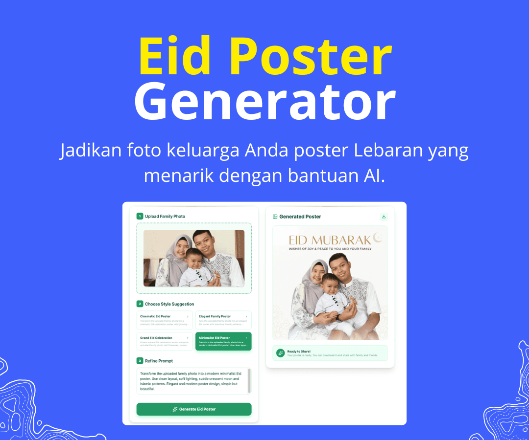 Eid Poster Generator
